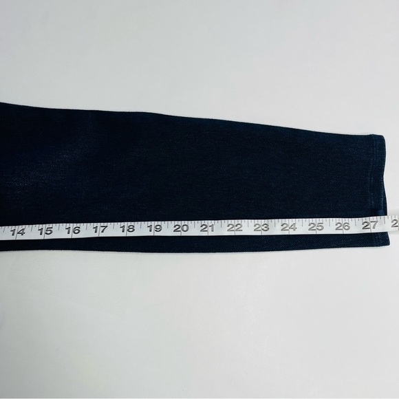 Spanx Jean-ish Ankle Leggings Jeans Women's S Twilight Rinse Blue Slimming - Picture 9 of 11